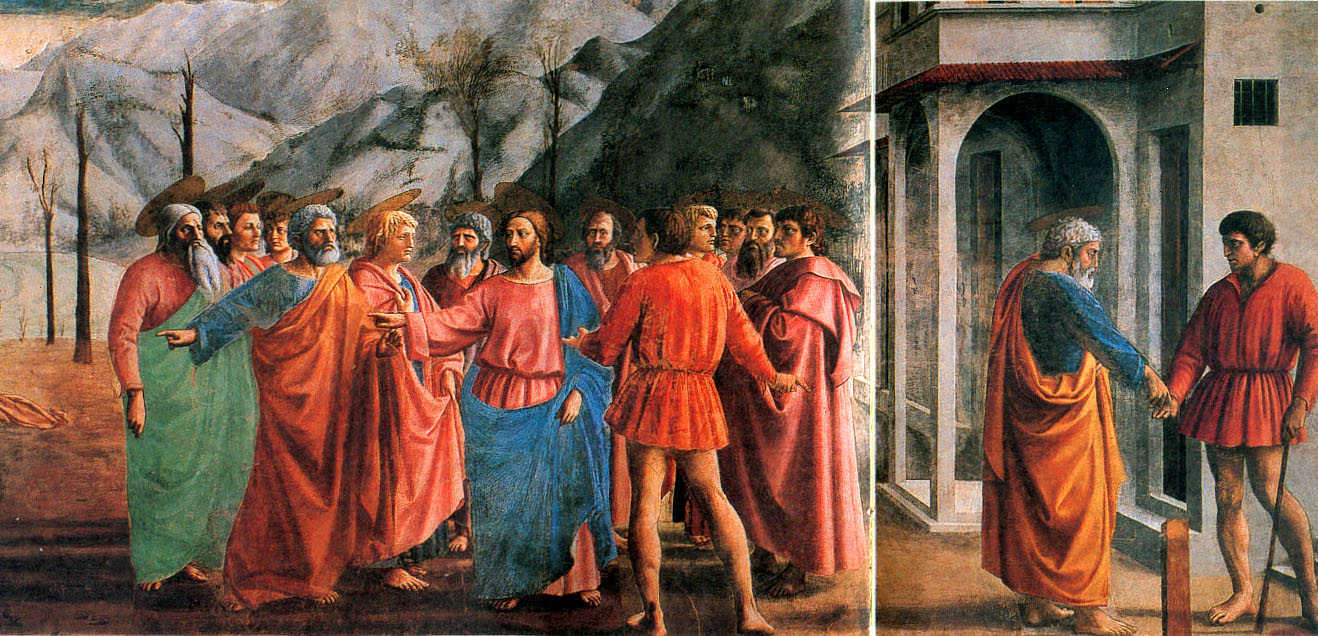 易呗网 纳税钱(the tribute money 马萨乔(masaccio)