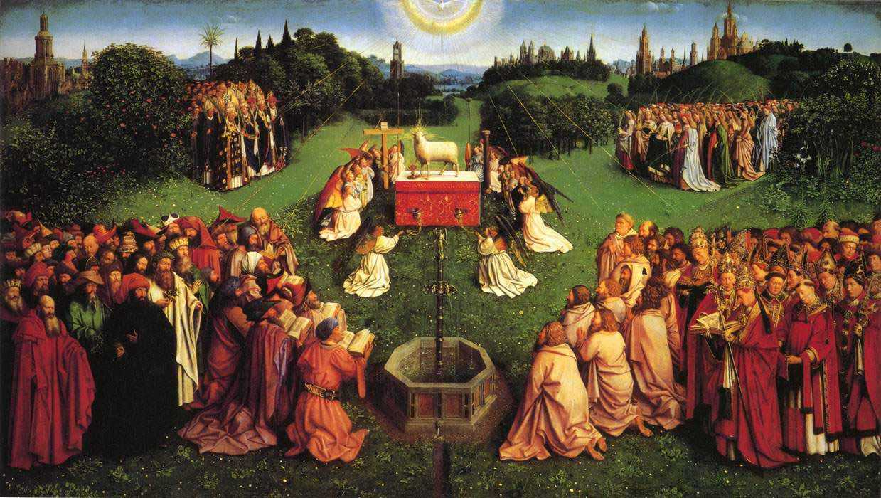 易呗网 - 台岑祭坛画 tetschen altar 卡斯帕61大卫61弗里德里希