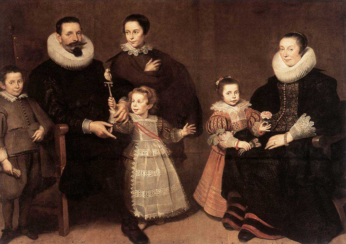 family portrait 科内利斯·德·福斯 (vos, cornelis de)