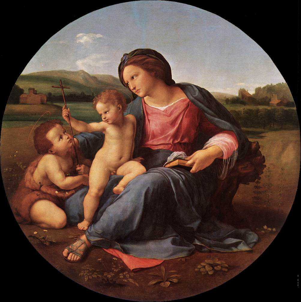 易呗网 - the alba madonna br>拉斐尔 (raffaello sanzio)