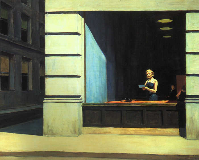 new york office 愛德華·霍普 (hopper, edward)